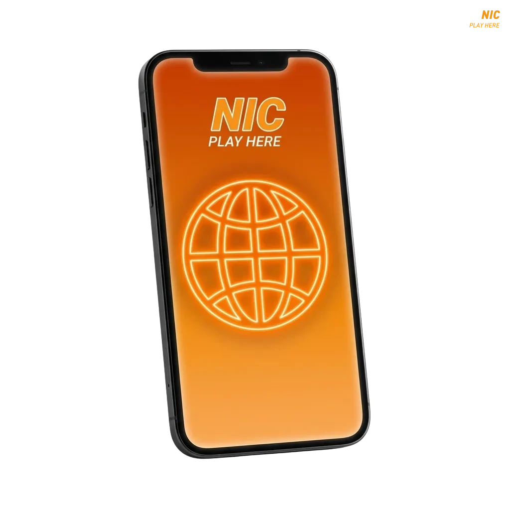 Smartphone showing Casinonic mobile web app with AU$500 welcome bonus and “Access on your phone” call-to-action