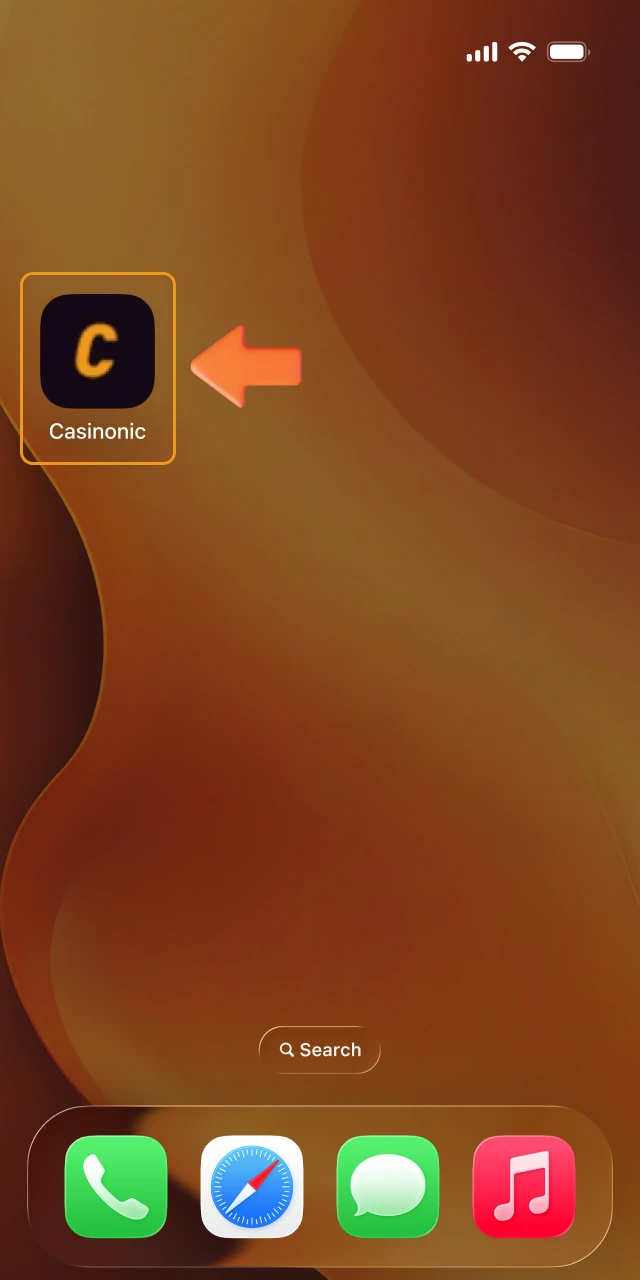 Open the app icon on your device and Sign in.