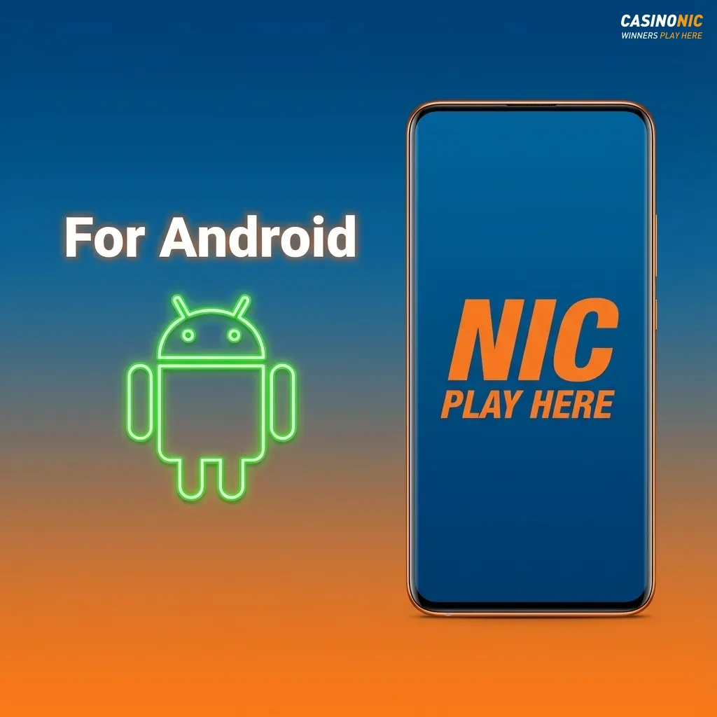 Android phone displaying Casinonic mobile casino in Chrome with “Add to Home screen” shortcut setup instructions visible