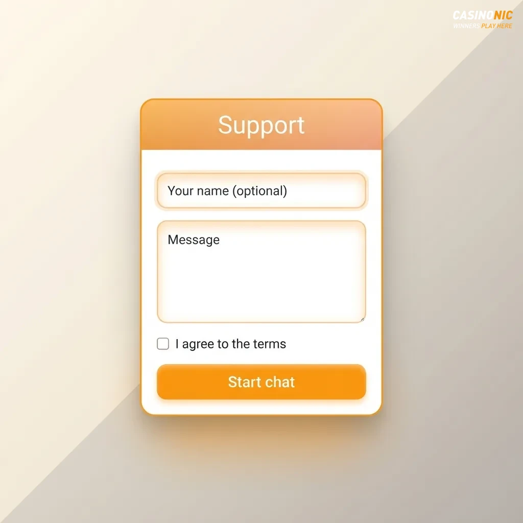 Smiling support agent with headset beside text promoting 24/7 live chat and email casino customer service for Australian players