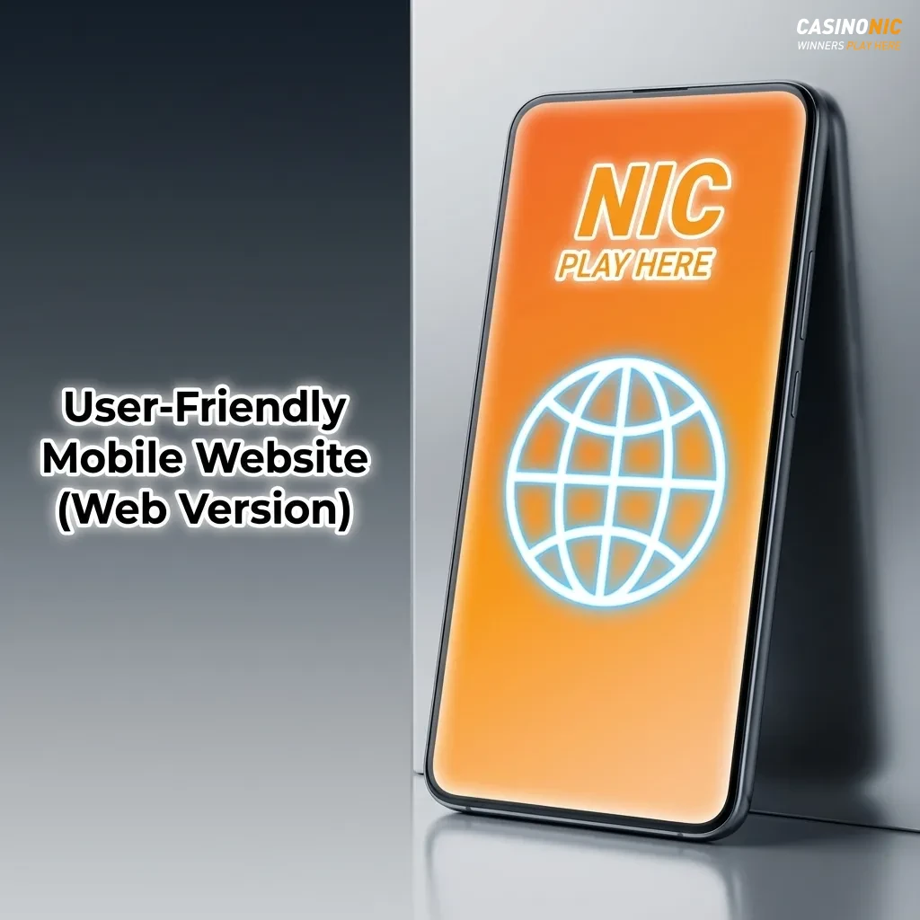 Australian player using Casinonic mobile website on a smartphone, responsive casino interface with pokies and payment options visible