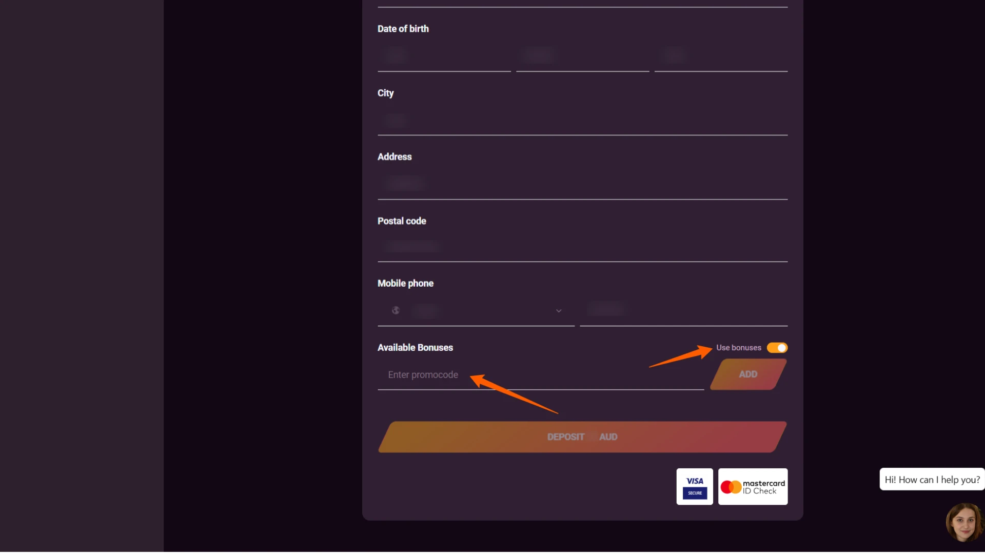 Claim your Casinonic website bonus to increase your winning chances.